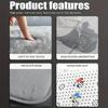 1Pcs Anti Fatigue Kitchen Rugs, Christmas Horse Print Waterproof Non-Slip Thick Cushioned Kitchen Mat Heavy Duty Comfort Standing Mat for Kitchen