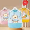 Anti-dirty Sleeveless Bibs Animal Pattern Saliva Towel Burp Apron Cute Baby Feeding Bib  Summer