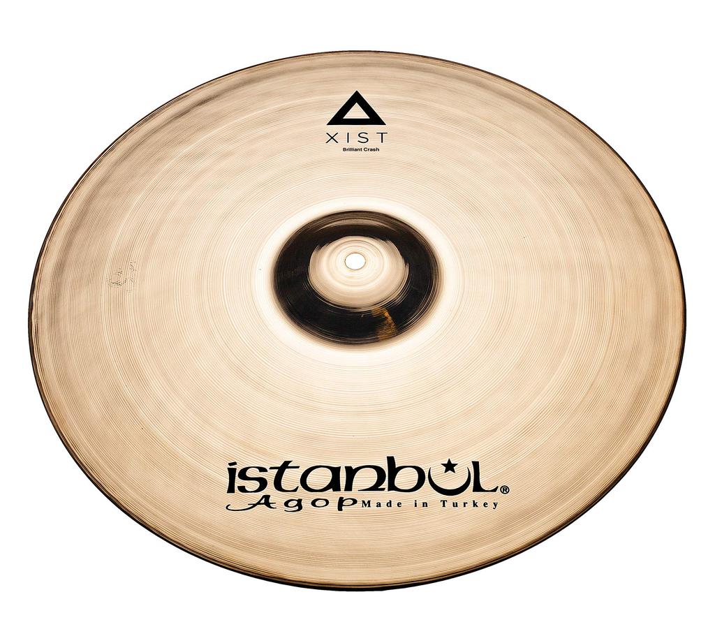 Istanbul Agop Xist Brilliant Series Crash Cymbal, 16-inch