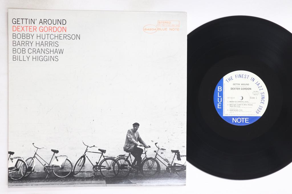 LP Record DEXTER GORDON - Gettin' Around BST84204 BLUE NOTE 1987 US Jazz Used