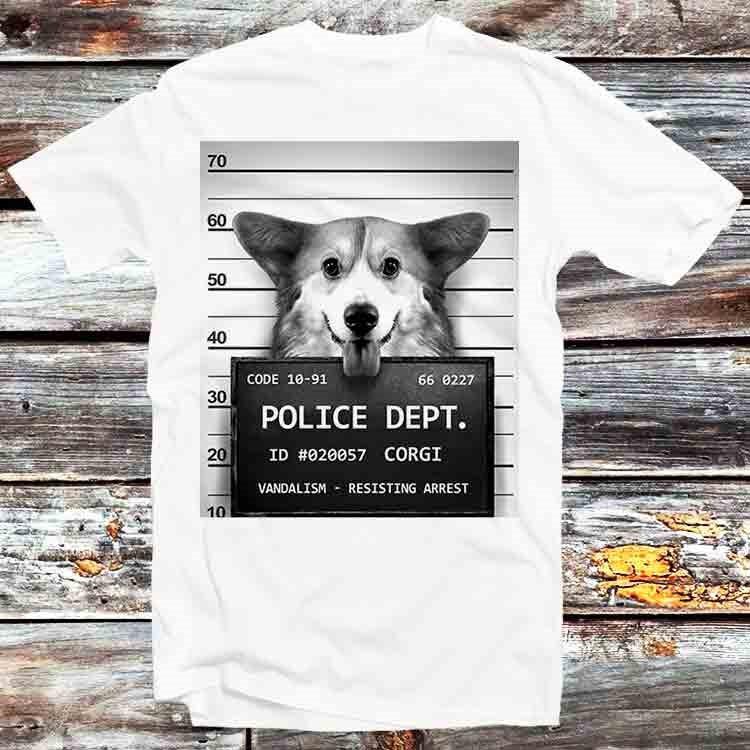 

Corgi Mugshot T Shirt B1240 L