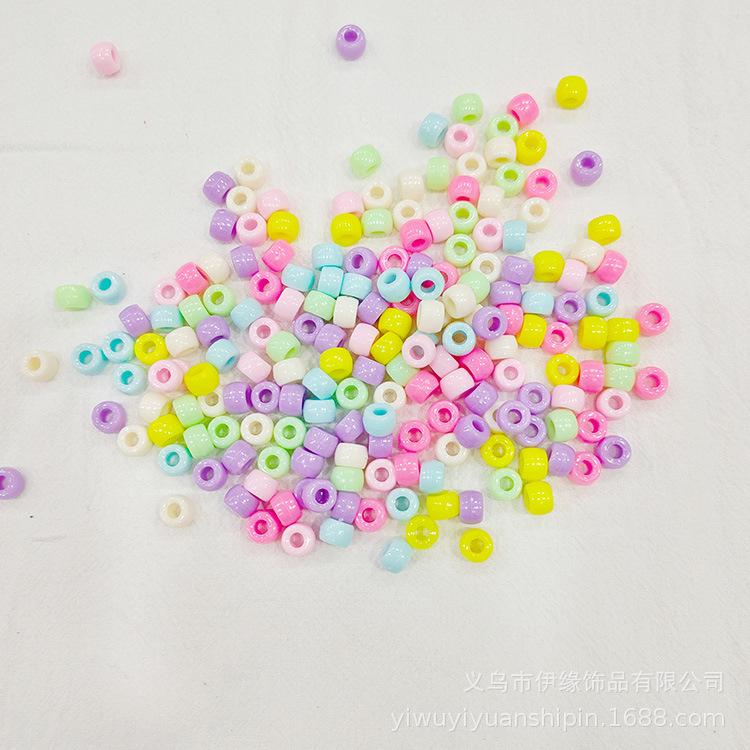 6 * 9 Little Horse Ball Acrylic Beads Children's Beaded Bracelet DIY Beads Dirty Braided Beads Shaped Beads Jewelry Accessories