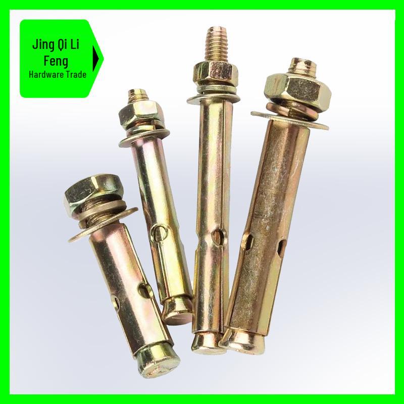 Small Head Carbon Steel Expansion Bolt - Zinc Plated Seamless Round Hole Pipe Mini