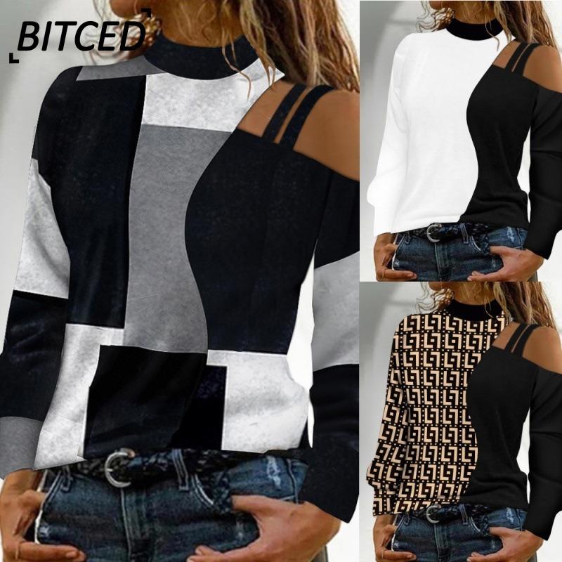 BITCED Women's Fashion Casual Long Sleeve Blouses & Shirts