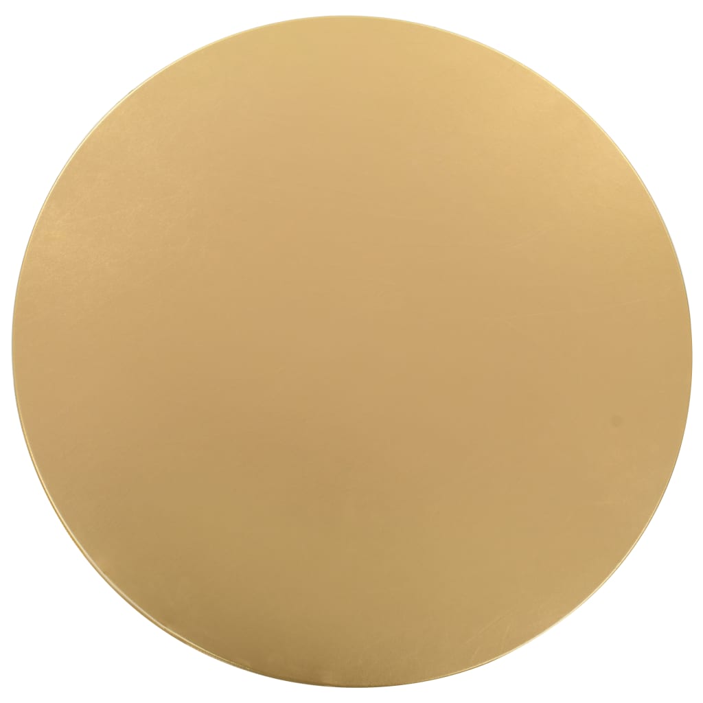 2 pcs Stretch Table Covers Golden 80 cm