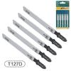 Jigsaw Blades Set for Wood and Metal Cutting 100mm HCS T101B T101D T144D T101BR T244D T127D T111C T111DGood Product