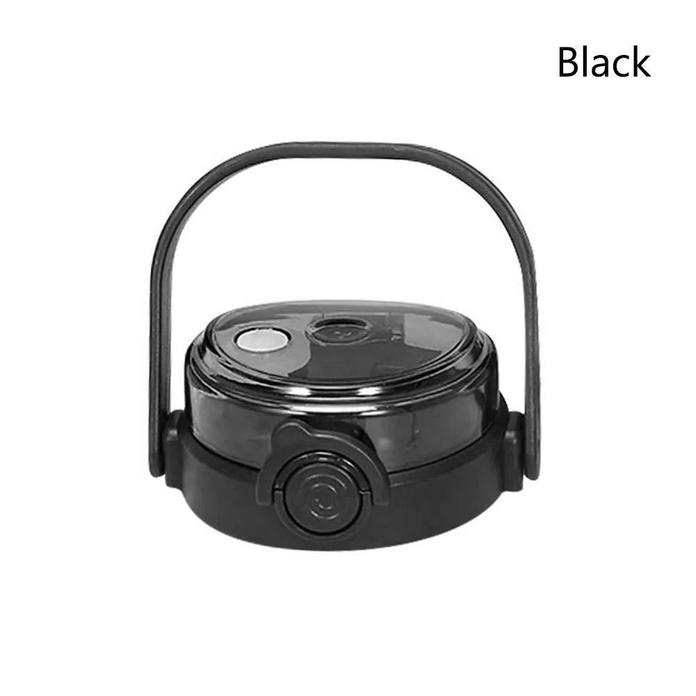 

1Pcs Durable Tumber Bottle Lid Therms Splash Spill Proof Cup Cap Universal for 1300ml Cup Lid чёрный