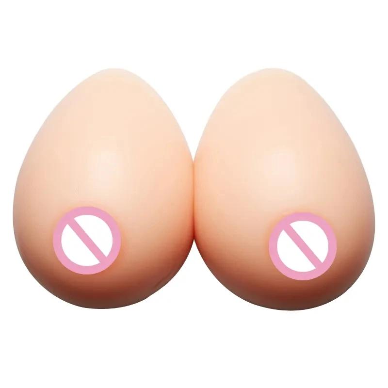 Silicone Artificial Fake Breasts Self Adhesive False Chest Form Huge Breasts Sissy Crossdresser Transgender Transvestite Cosplay