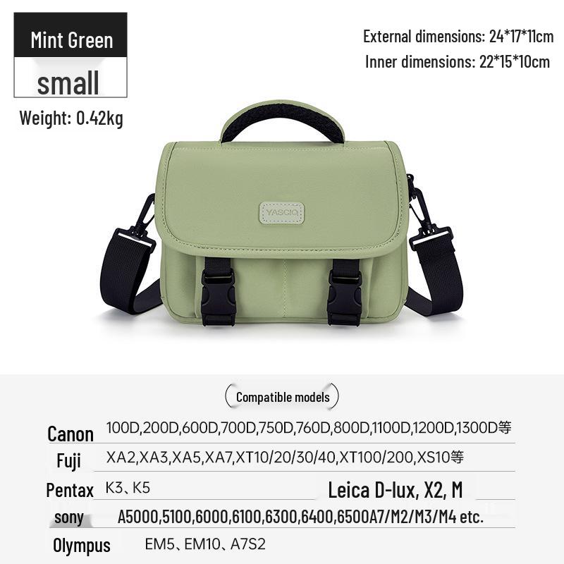 DSLR & Mirrorless Single Shoulder Camera Bag for Fujifilm XS10/XT100, Sony, EOS