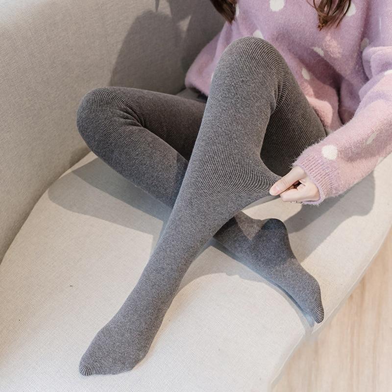Fleece Lined Tights for Women Winter 