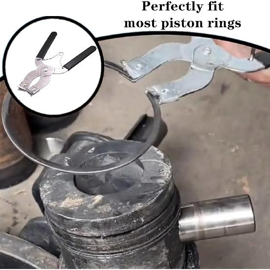 2 Pcs Piston Ring Pliers Professional Steel Car Auto Engine Piston Ring Tool Expander for Automotive Accessory