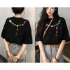 Women's Summer Short-Sleeve T-Shirt, Loose Fit, Slimming, Versatile & Fashionable Half-Sleeve Top