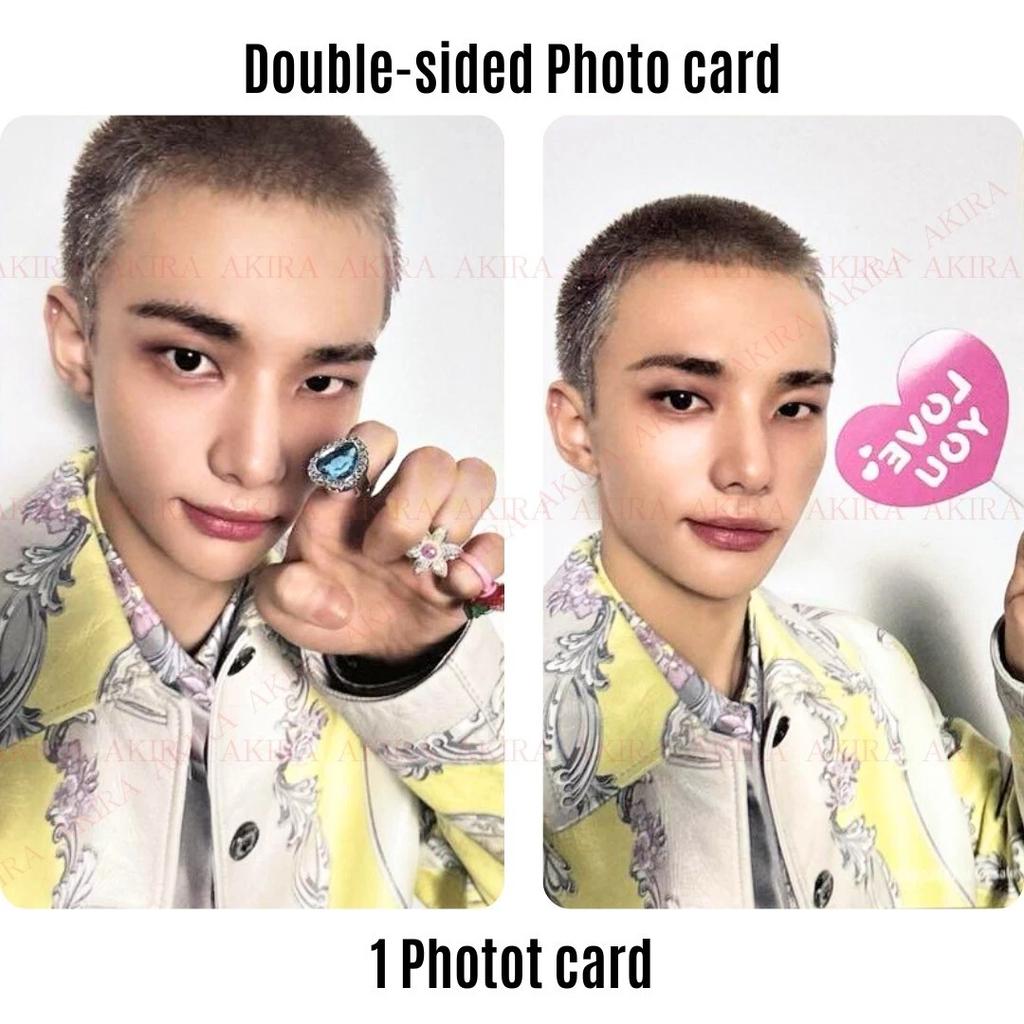 STRAY KIDS JAPÓN 3er MINI ÁLBUM Hollow TARJETA FOTOGRÁFICA DEL ÁLBUM POB DE JAPÓN LUCKYDRAW