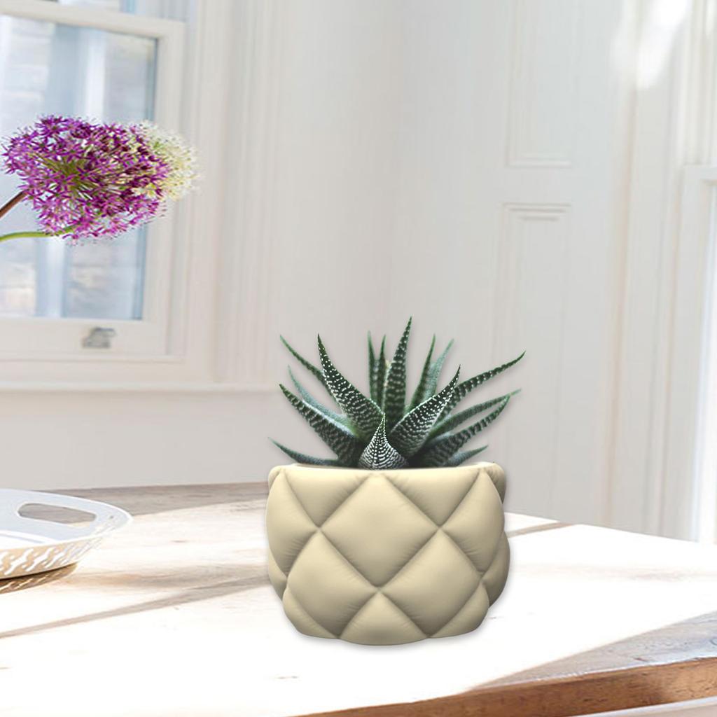 Multipurpose Silicone Mould for Plant Pot Sofa Texture Succulent Planter Mould Easy Demoulding Pen Holder Craft Tool