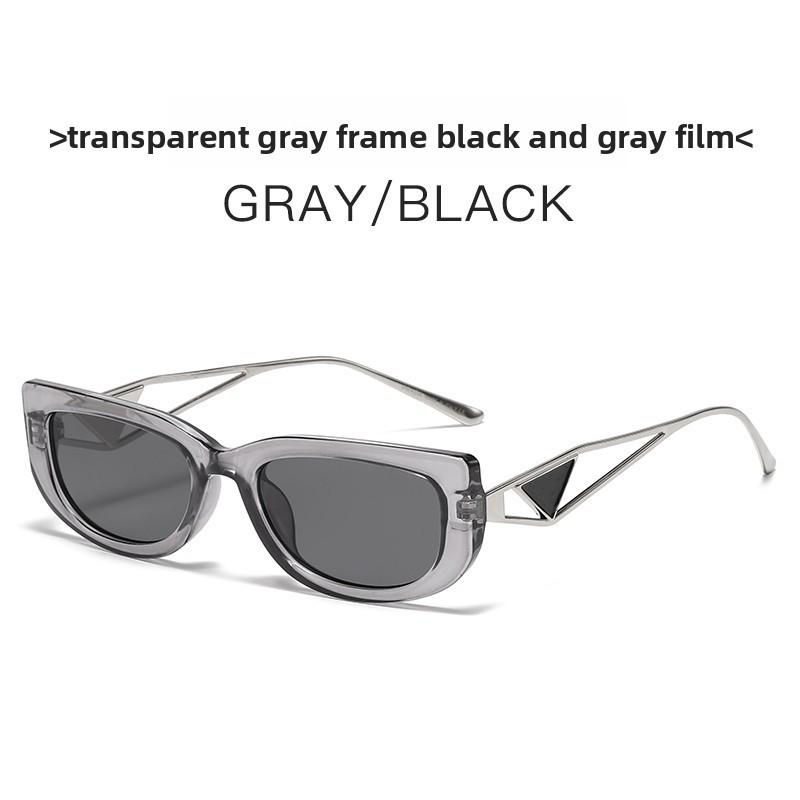 Vintage Cat Eye Sunglasses With Uv400 Protection For Fashionable Outdoor Wear