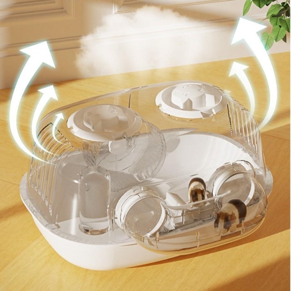 Detachable Hamster Habitat Transparent Small Animal Cage Durable Hamster Cage  Small Animals