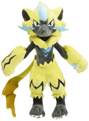 Sanei Boeki Pokemon ALL STAR COLLECTION Zeraora (S) W14×D9×H29cm Stuffed Toy Pokemon PP133