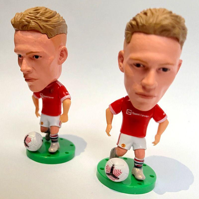 Player Mini Soccer Figures Sports Model Dolls Football Star Decoration Home