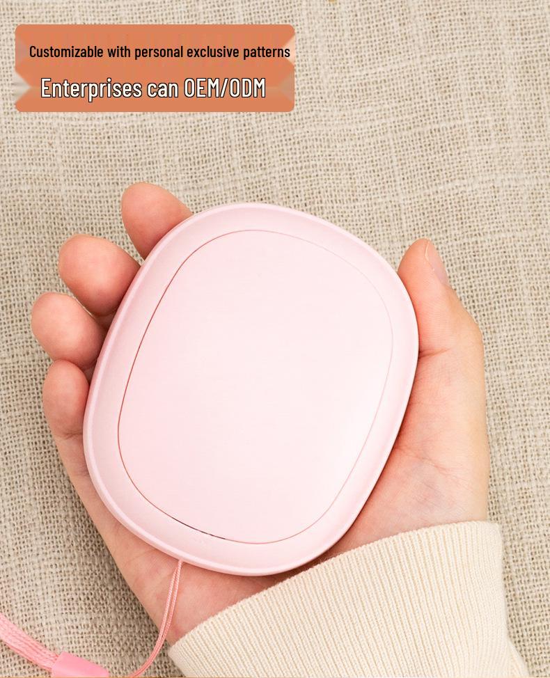 Pebble USB Hand Warmer with Adjustable Heating for Autumn & Winter