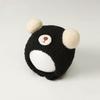 Soft Winter Plush Bear Ear Kids Hat Warm Windproof Multiple Colors For Toddlers Outdoor Daily Use