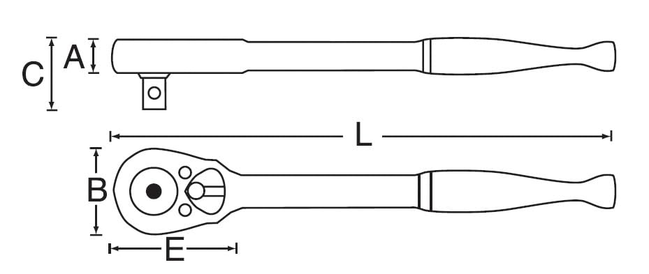 SIGNET Antrieb Ratschengriff 13532 1/2 (#SG813-501H)