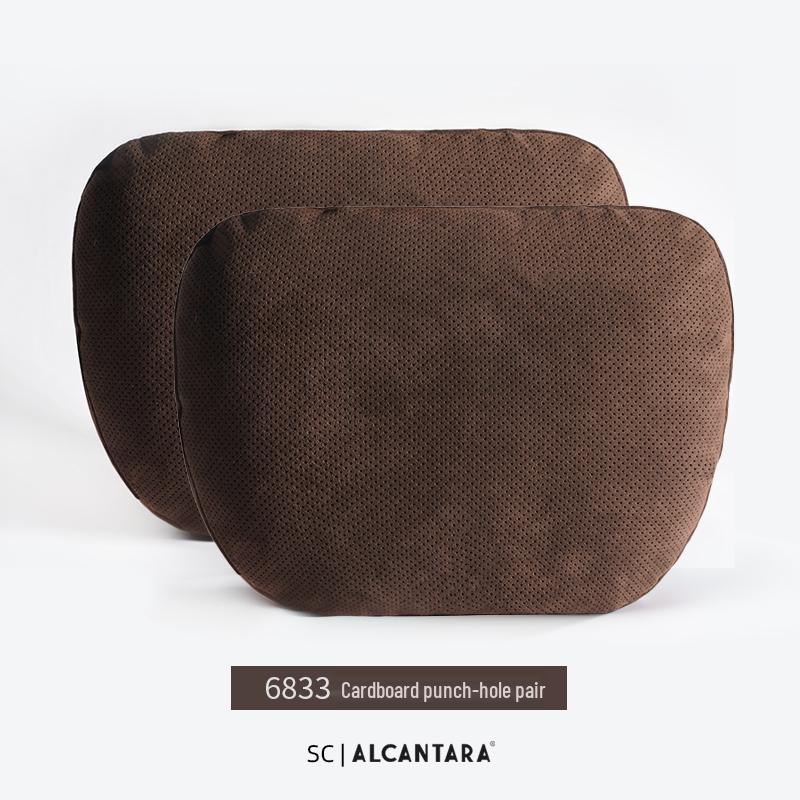 Alcantara Breathable Car Neck Pillow for Mercedes-Maybach S-Class Headrests