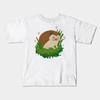 Boys Girls Soft Cotton Graphic Tees Hedgehog Breathable Daily School Wear Kids T-Shirts