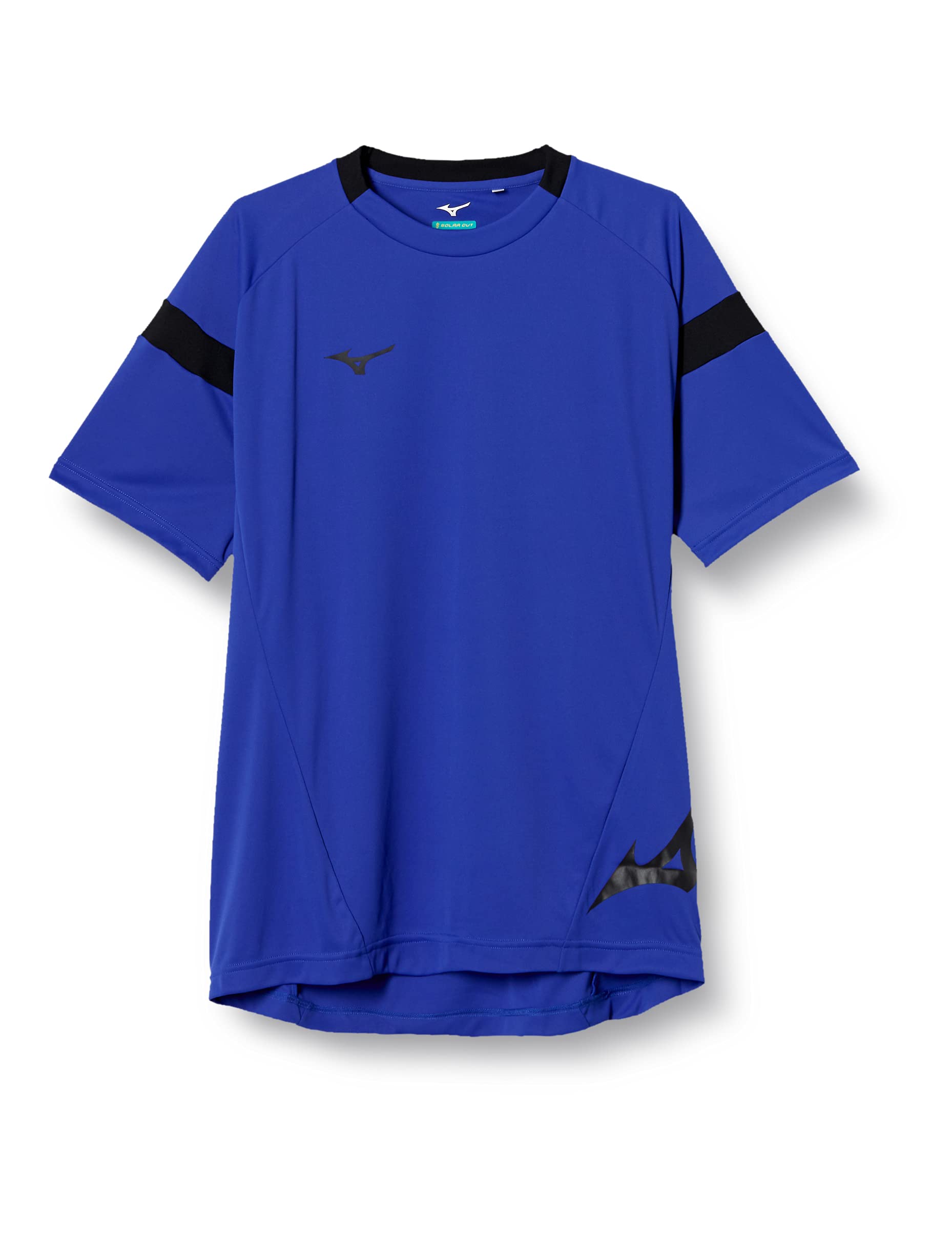 

Mizuno Soccer Practice Short Sleeve Field Solar Sun Slim Surf Blue x Size Small Shirt, Shirt, Cut, Protection, Fit, Unisex, Black, P2MA8045,