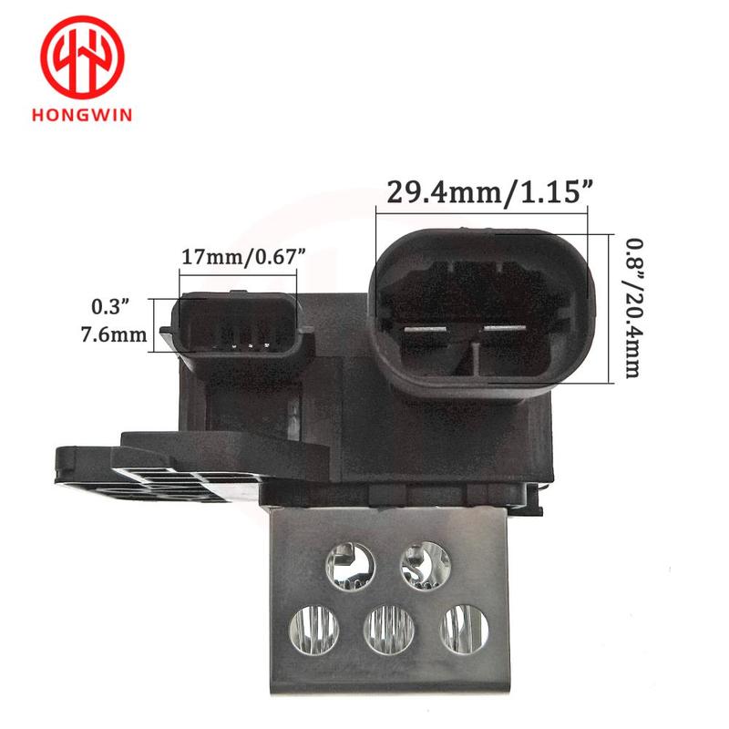 HONGWIN 255503792R New Heater Fan Blower Motor Resistor Accessory 255509263R Fits Renault / Dacia Logan For Peugeot High Quality