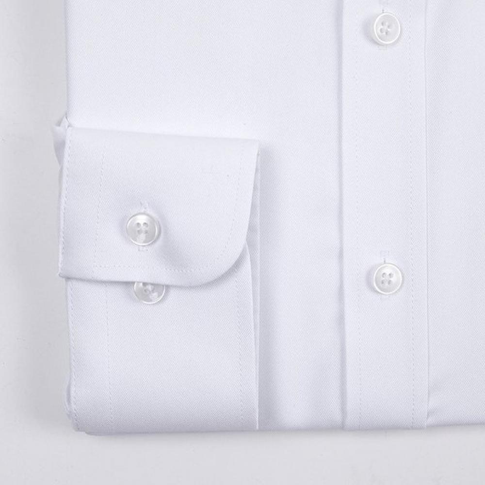 Renoma Regular Fit Cotton Polyester Blend Twill Solid Long Sleeve Shirt Rzrsg0 0