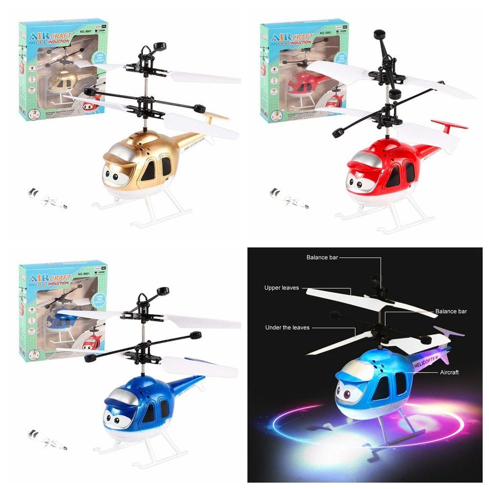 

Игрушки для полета в помещении Инфракрасный датчик Вертолет Игрушка Пластиковые забавные игрушки для самолетов