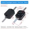 2 Pin Terminal Torch Switch DIY Electronics Projects Insulation Resistance 100M Ohm Standard Size For Audio Devices