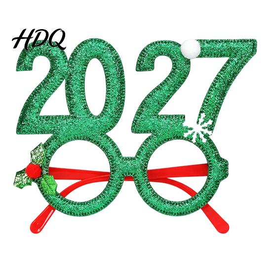 Headband Hair Hoop Non-Slip with Adjustable 2027 Digital Star And Number Design Stage Performance Headwear Holiday for Christmas New Year