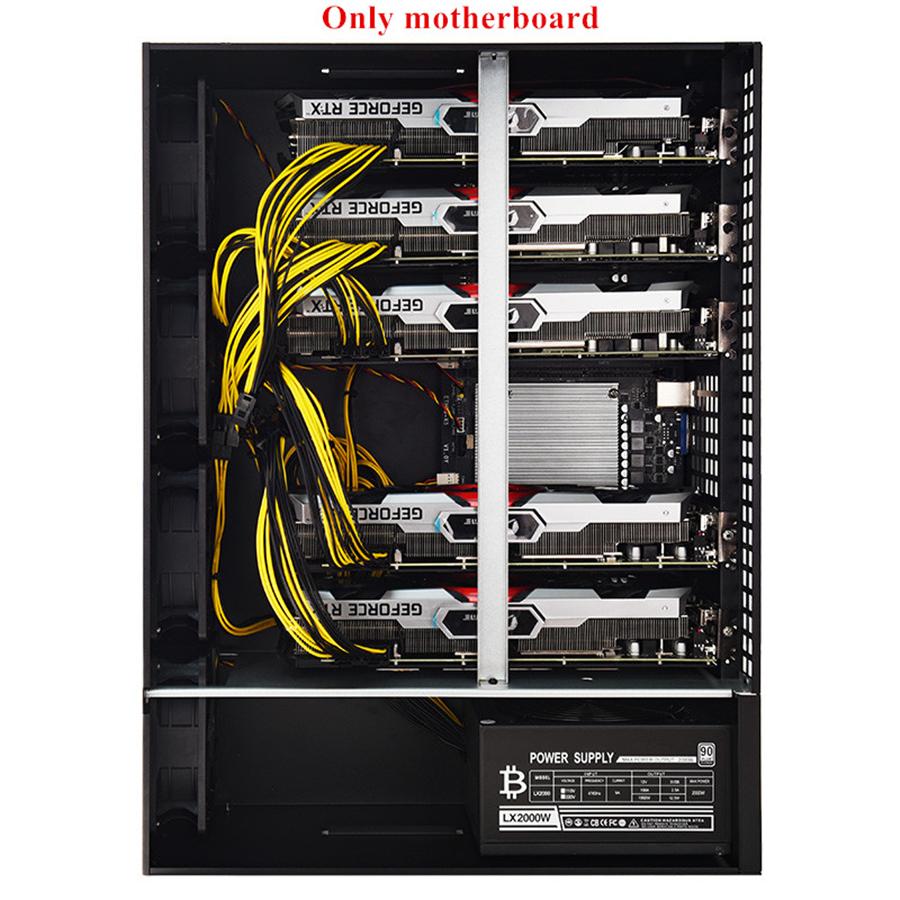 

Eth79-x5-Mining motherboard, 5 GPUs, 65 mm pitch, bitcoin, ethereum, support for RTX3060 high-end graphics with xeon e5 processor and vga