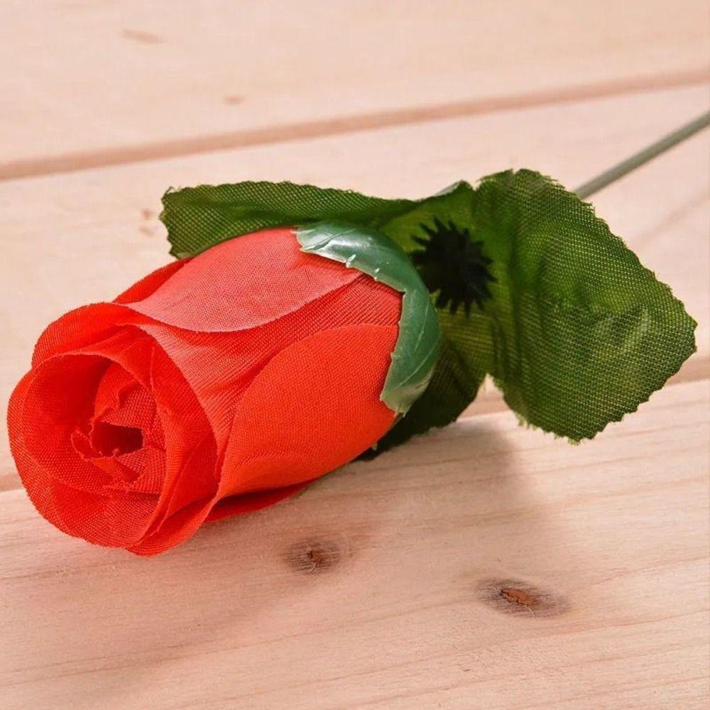 10Pcs Landscape Artificial Rose Flower Wedding Wreath Simulated Flowers Rose Wreath Home Decor