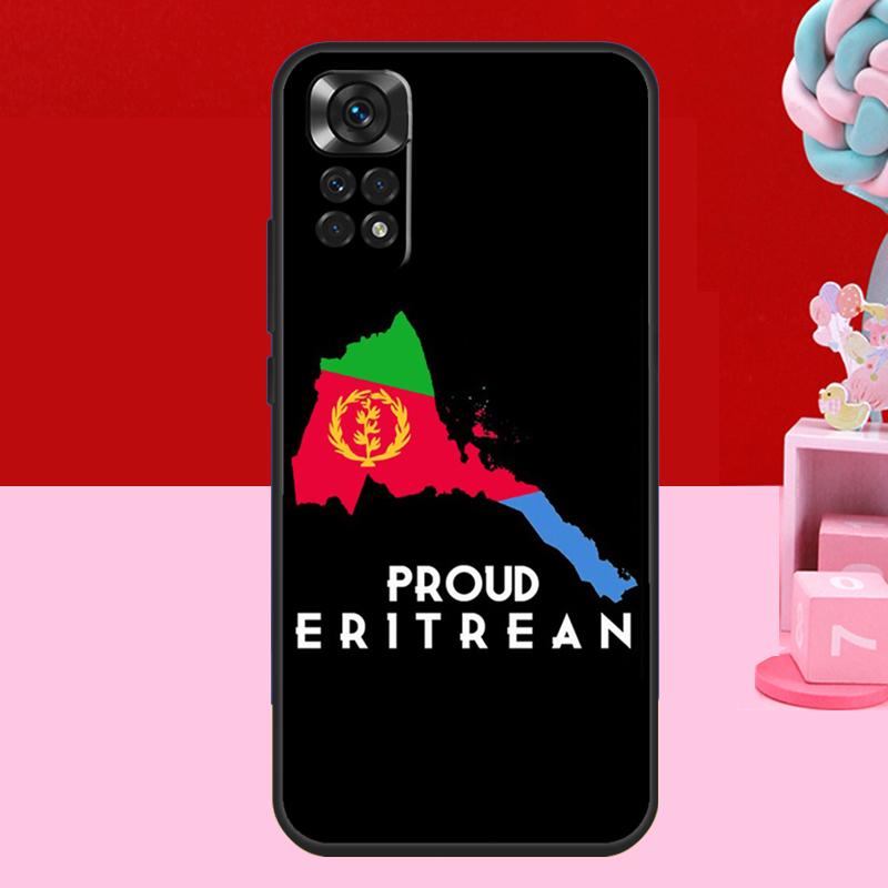 Eritrea Flag Case For Xiaomi Redmi Note 13 12 11 10 14 15 Pro Plus Redmi 15 C 14C 10C 12C 13C Soft Cover