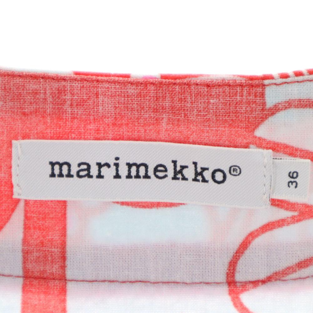 marimekko Overall handle Short sleeve Cut 36 Red series Women Used