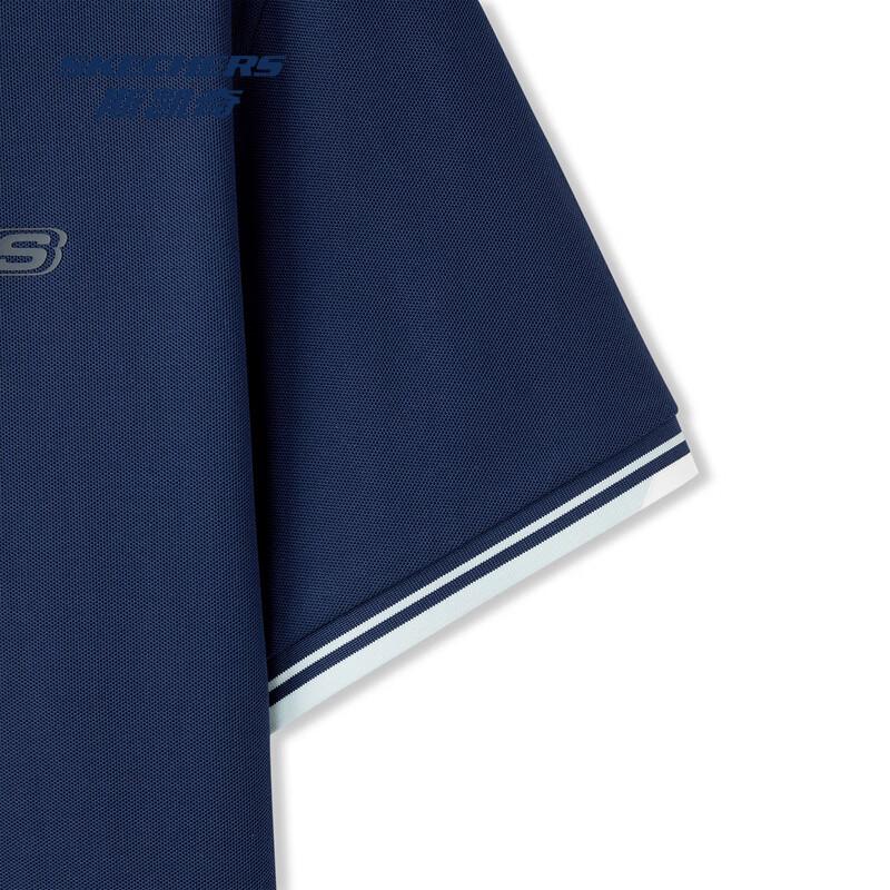 Skechers Men's Knit Short Sleeve Polo Shirt L126M009