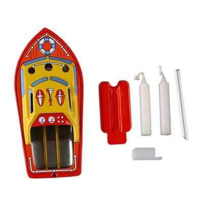 (Proyector)Vintage Steam Powerd Juguete coleccionable Reciclaje educativo Retro Tin Boa