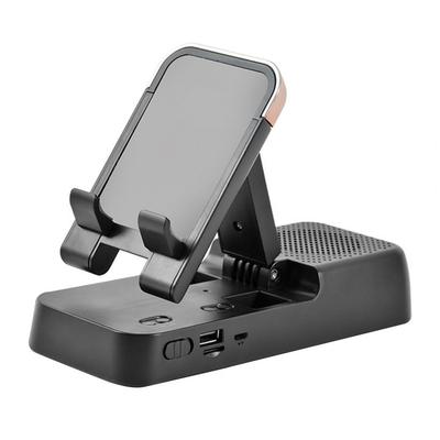 Universal Telefon Halterung Ständer Lautsprecher ABS Telefon Tablet Bluetooth Montieren TF/Micro SD Karte Wiedergabe Telefon Halter