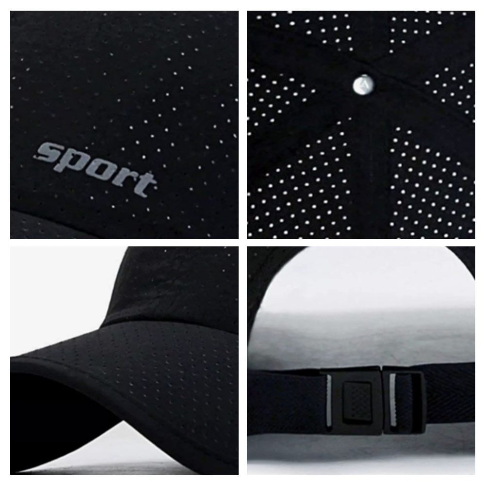 Adjustable Sun Hat Wide Brim Peaked Cap Fashion Sunscreen Hat  Outdoor Sports
