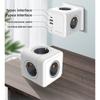 Cube Power Allocacoc Original Power Socket 4 Outlets 2 Usb Ports Adapter Eu Plug