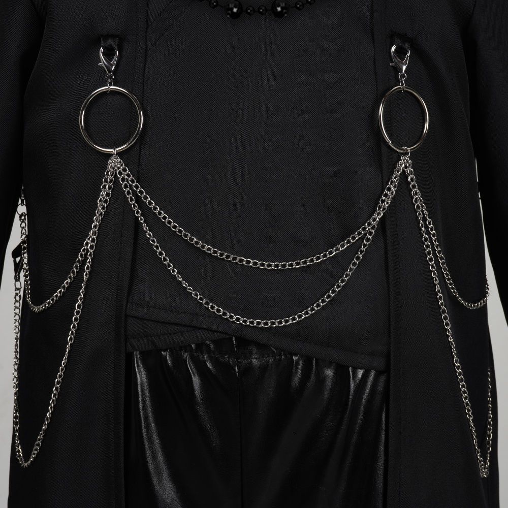 KPOP Jinu Anime Saja Boys Demon Hunter Cosplay Costume for Halloween Fun