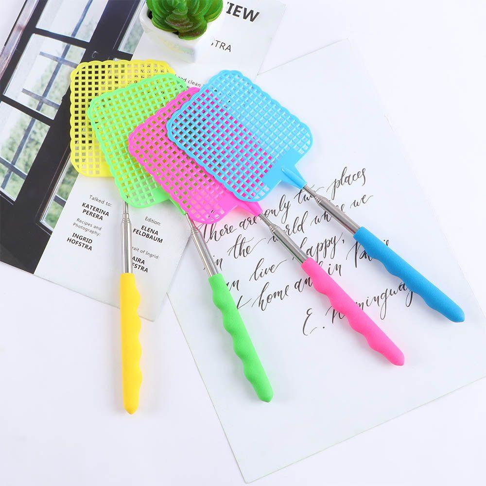 Extendable Fly Swatter Telescopic Insect Swat Bug Mosquito Wasp Killer House