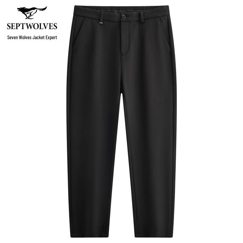 Septwolves Men s Cashmere Modal Blend Casual Long Pants 36