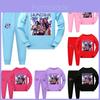 Kpop Heksenmeisje Kostuum Set Voor Kind Katoenen Korte Mouw Korte Broek Gezinspyjama