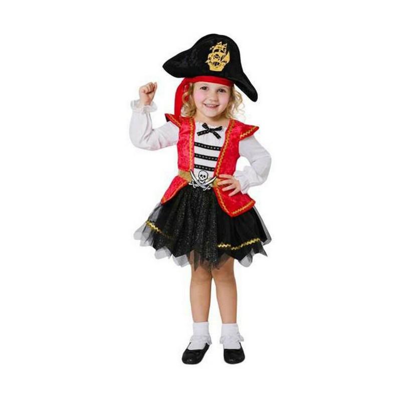 My Other Me-Costume for Children My Other Me Black/Red Pirate 3-4 Years