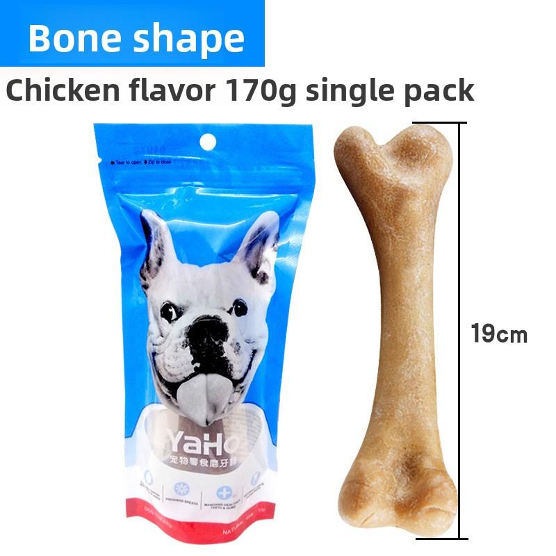 Dog Teething Sticks Large Bone-shaped Dog Chews Large Dog Teething Durable Dog Snacks