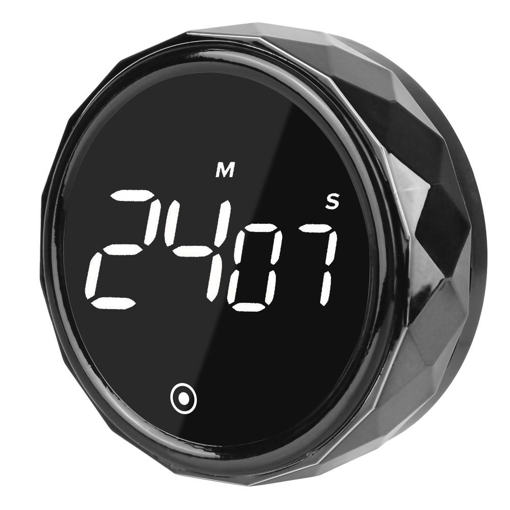 

Визуальные таймеры Ручной вращающийся большой светодиодный дисплей Цифровые кухонные таймеры Магнитный таймер обратного отсчета для занятий в классе Приготовление пищи Фитнес Выпечка B