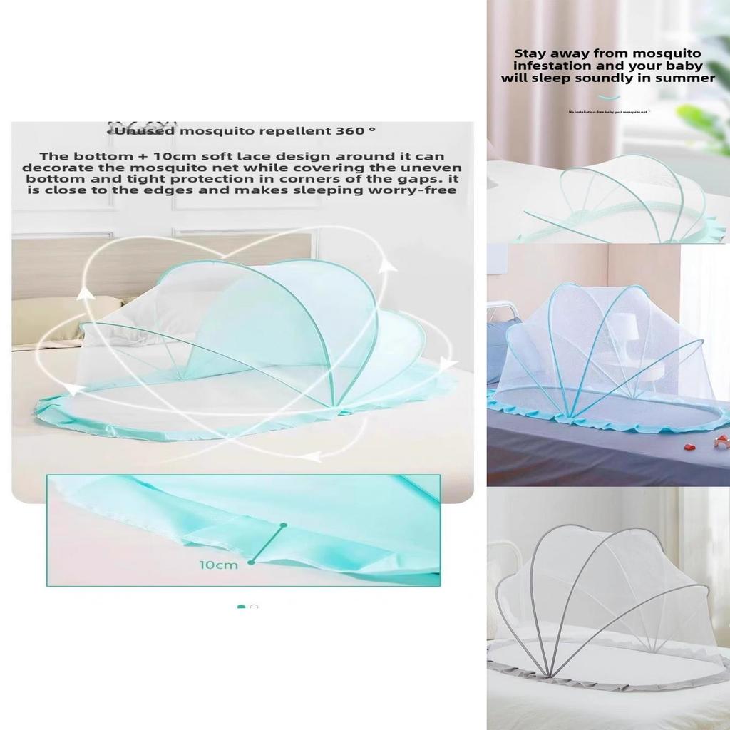 Baby Bed Mosquito Net With Foldable Design For Newborn And Infant Sleep Protection